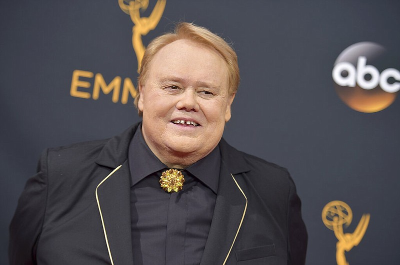 Actor-comedian Louie Anderson appears at the 68th Primetime Emmy Awards in Los Angeles on Sept. 18, 2016. A spokesman for Anderson says he is being treated for cancer in a Las Vegas hospital. Anderson's publicist says he was diagnosed with a type of non-Hodgkin lymphoma and "is resting comfortably." (Photo by Richard Shotwell/Invision/AP, File)