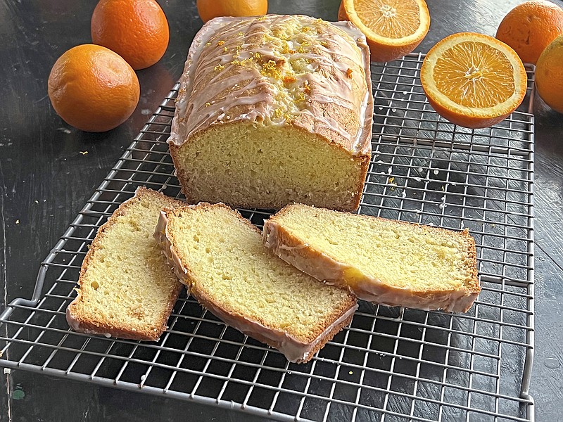Buttermilk pound cake with hints of lemon and orange is the perfect way to celebrate citrus season. /. Gretchen McKay/Pittsburgh Post-Gazette/TNS