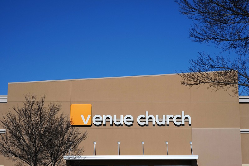 Staff photo by Wyatt Massey / Venue Church on Lee Highway in Chattanooga is pictured on Jan. 25, 2022.