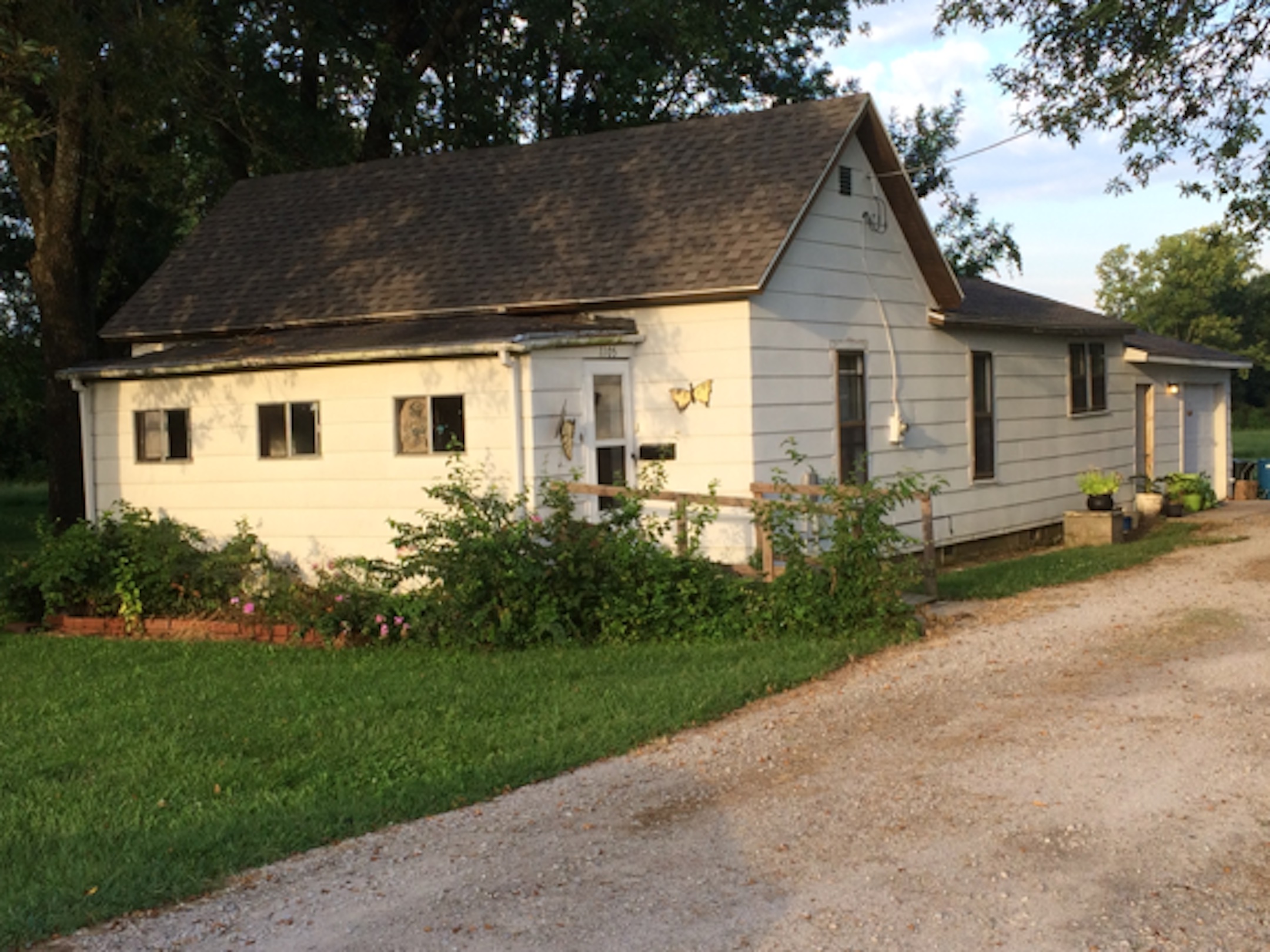 Photo courtesy Ken Henderson / Rose. B. Jackson's home in Kansas is shown in this family photo.