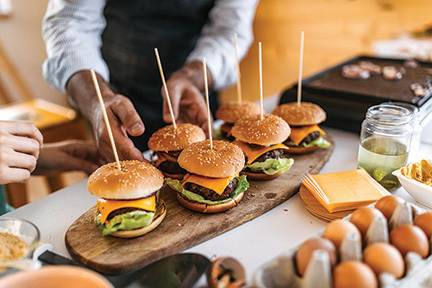 Getty Images / Cheesy chuck roast sliders