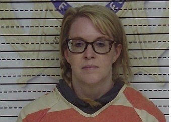 Melissa Ann Blair booking photo from McMinn County Sheriff's Office