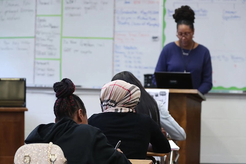 Tennessee public schools have about 2,200 teacher vacancies, according to estimates by state officials. But the state's 43 teacher training programs are struggling to keep up with demand. / Photo by Karen Pulfer Focht/Chalkbeat