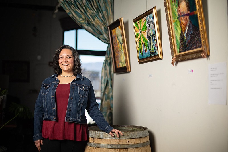 Staff photo / Carolyn Foley is executive chef at WanderLinger Brewing Co., 1208 King St. in downtown Chattanooga.