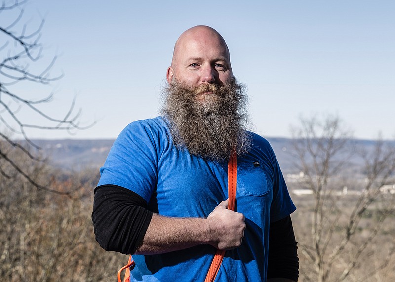 Staff photo / Erich Bell photographed in Lookout Mountain, Tennessee, in 2017.