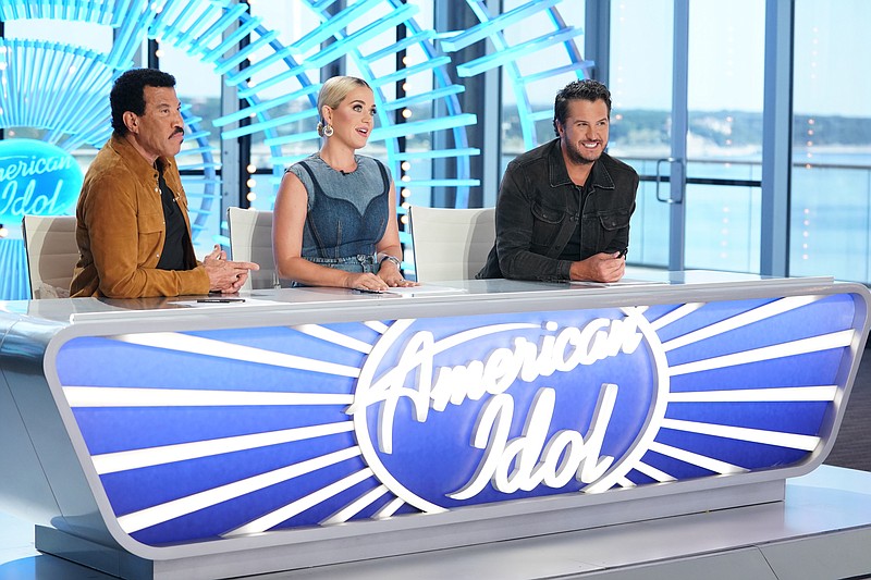 Lionel Richie, Katy Perry and Luke Bryan on "American Idol." / Eric McCandless/ABC/TNS