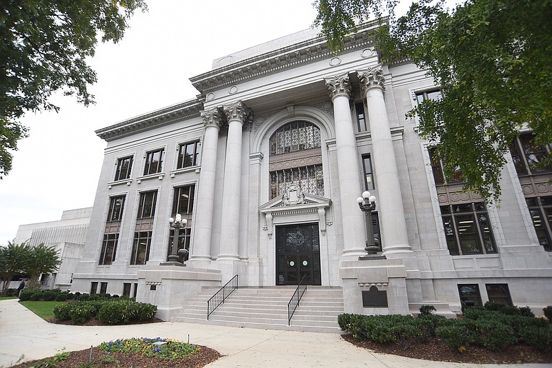 Staff Photo by Matt Hamilton / The Hamilton County Courthouse on Friday, Nov. 5, 2021.