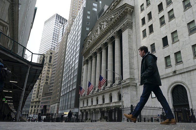 The New York Stock Exchange is seen in New York, Thursday, Feb. 24, 2022. (AP Photo/Seth Wenig)


