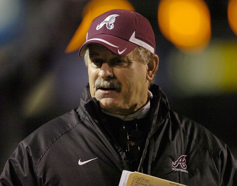 Staff file photo / Veteran prep football coach Gary Rankin, who has won a TSSAA-record 17 state championships and whose 467 wins are the most in Tennessee history, is taking over at Boyd Buchanan.