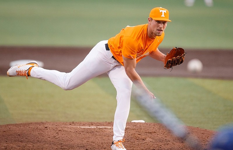 Tennessee Athletics photo / Tennessee redshirt junior pitcher Ben Joyce missed last season due to Tommy John surgery but is turning heads now by reaching 103 miles per hour with his fastball.