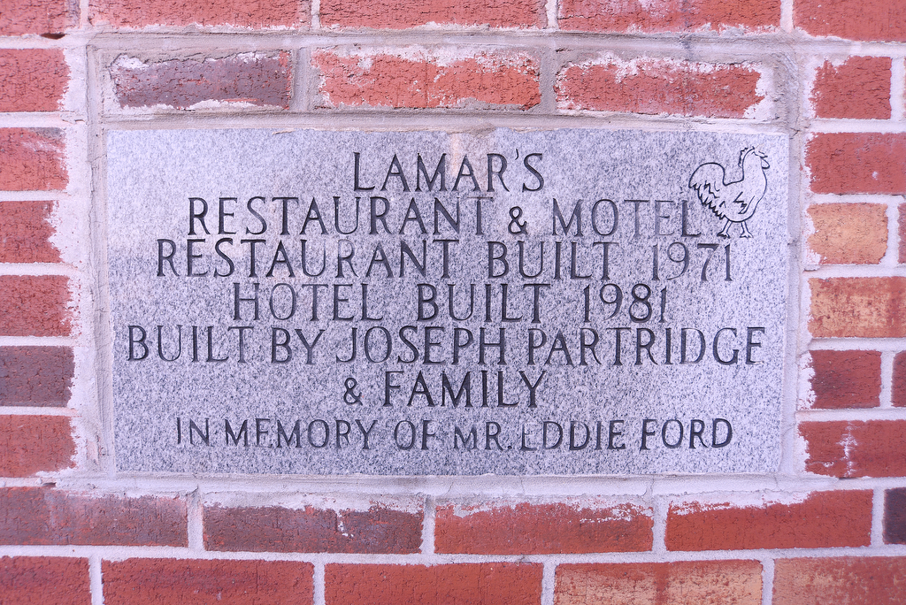 Staff Photo by Matt Hamilton / Lamar's Restaurant, while badly damaged, has been boarded up on Wednesday, March 2, 2022.