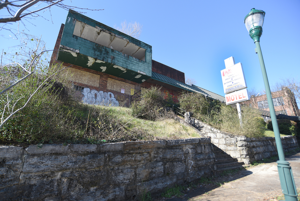 Staff Photo by Matt Hamilton / Lamar's Restaurant, while badly damaged, has been boarded up on Wednesday, March 2, 2022.