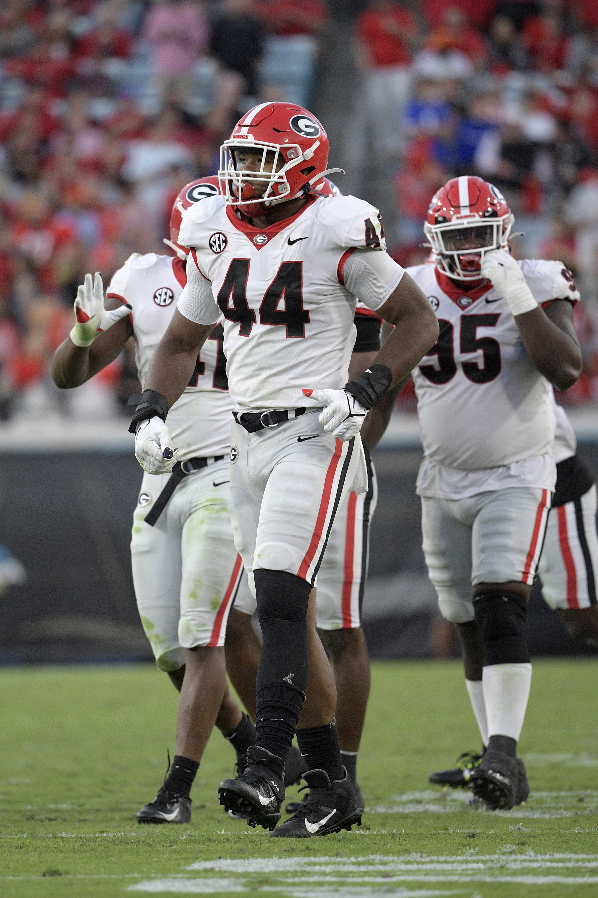 Georgia Bulldogs defensive lineman Devonte Wyatt 2022 NFL Scouting Combine  workout