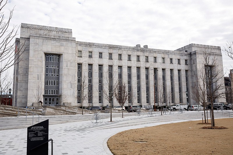 Staff photo by Doug Strickland / The Joel W. Solomon Federal Building and United States Courthouse is seen downtown Friday, Jan. 11, 2019, in Chattanooga, Tenn. The federal building on Georgia Avenue was erected in 1933 and no longer meets federal security, safety and access requirements.
