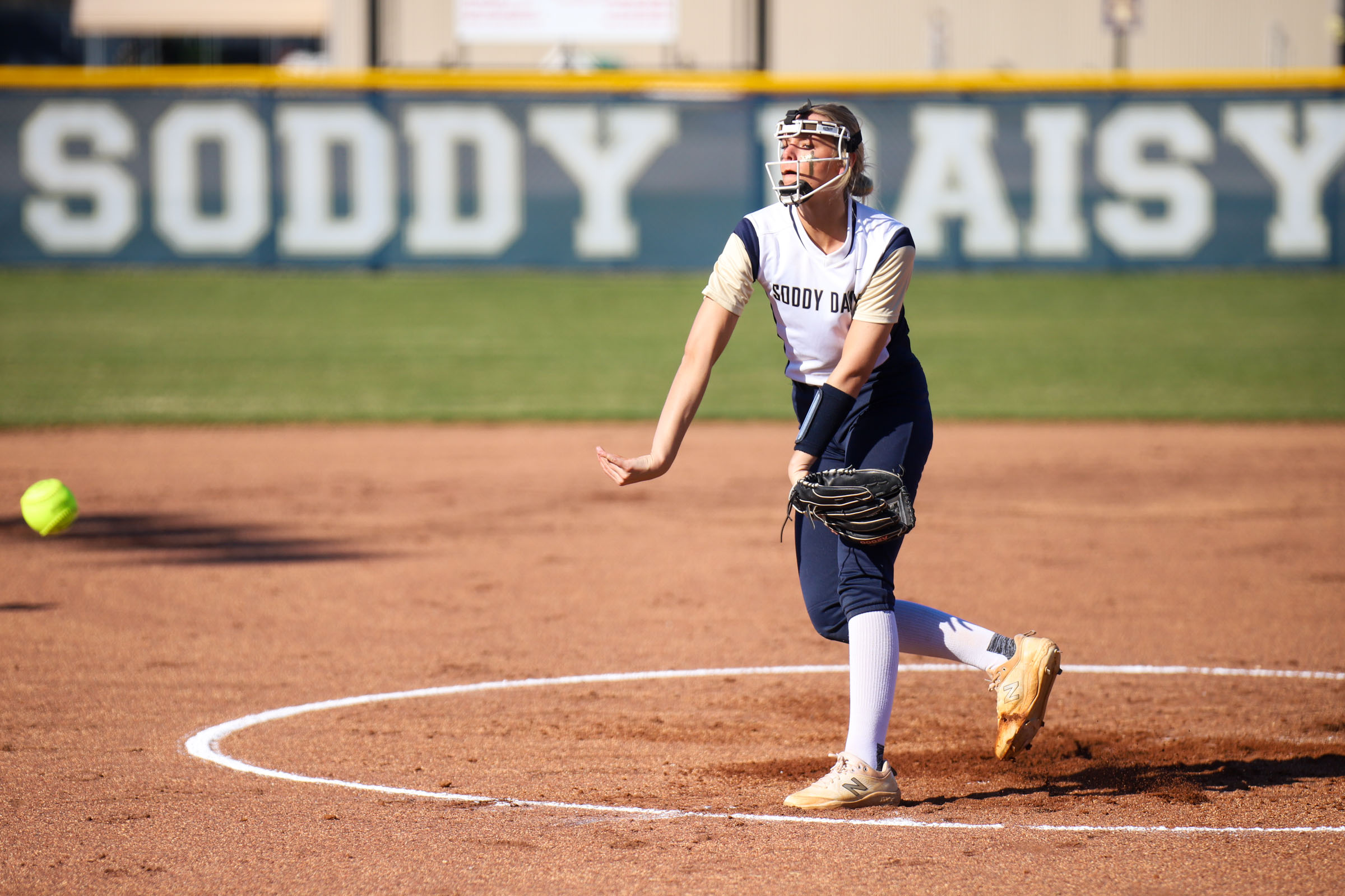 Staff photo by Olivia Ross / Taylor Llyod (13) throws a pitch. The Soddy Daisy Trojans took on the Silverdale Academy Seahawks on March 14, 2022 at home.
