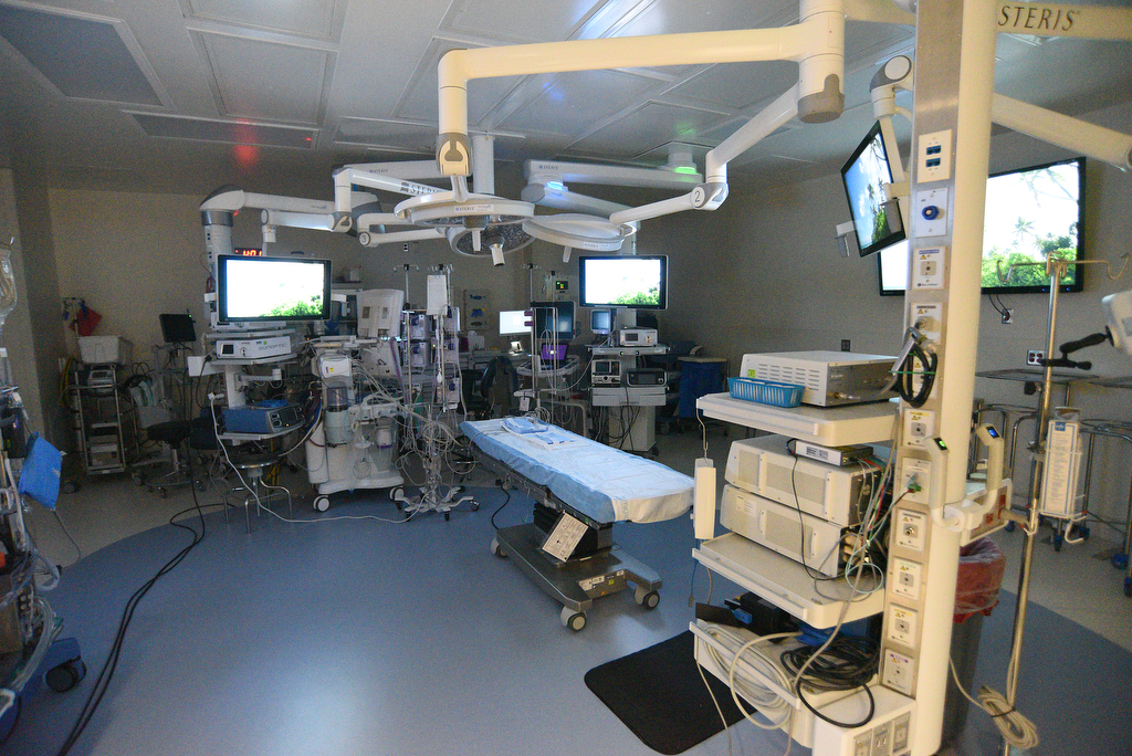Staff Photo by Matt Hamilton / The cardiovascular operating room at the Hamilton Medical Center on Thursday, January 20, 2022 in Dalton, Ga.