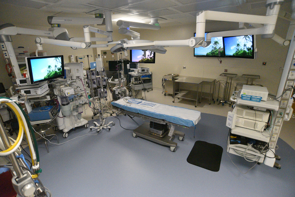 Staff Photo by Matt Hamilton / The cardiovascular operating room at the Hamilton Medical Center on Thursday, January 20, 2022 in Dalton, Ga.