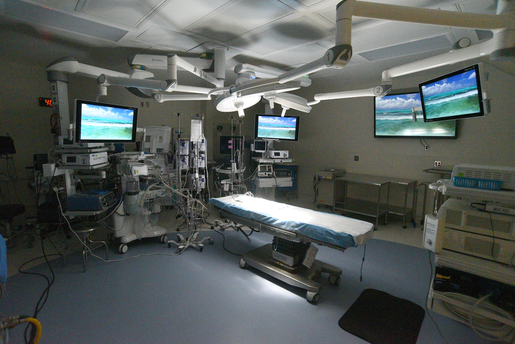 Staff Photo by Matt Hamilton / The cardiovascular operating room at the Hamilton Medical Center on Thursday, January 20, 2022 in Dalton, Ga.