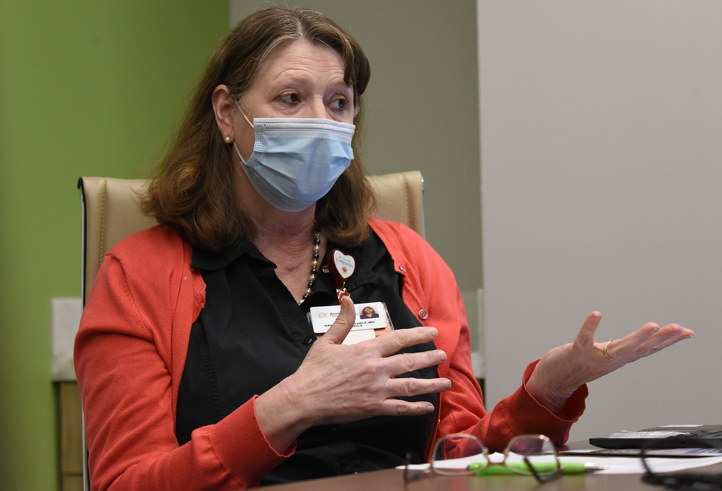 Staff Photo by Matt Hamilton / Dr. Nancy Carnevale, medical director of Anna Shaw Children's Institute, speaks during an interview on Thursday, January 20, 2022 in Dalton, Ga.