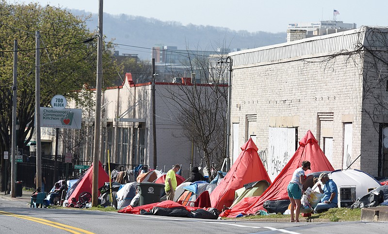 Homeless camps on public land risk felony in Tennessee bill ...