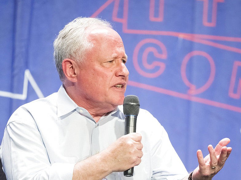 Bill Kristol attends Politicon at The Pasadena Convention Center on Sunday, Aug. 30, 2017, in Pasadena, Calif. (Photo by Colin Young-Wolff/Invision/AP)
