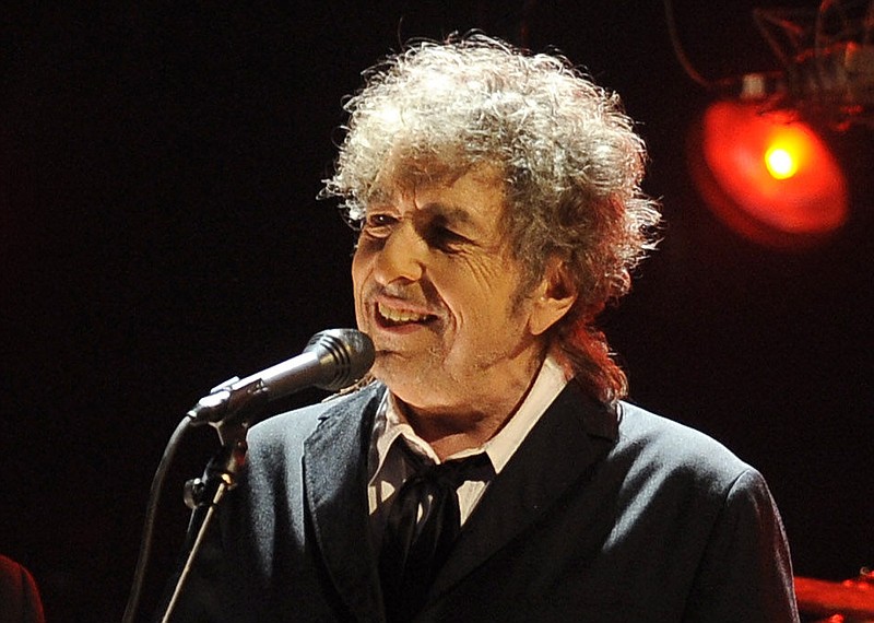 In this Jan. 12, 2012, file photo, Bob Dylan performs in Los Angeles. The legendary singer/songwriter will bring his Rough and Rowdy Ways tour to the Tivoli Theatre on Monday./ AP Photo/Chris Pizzello, File