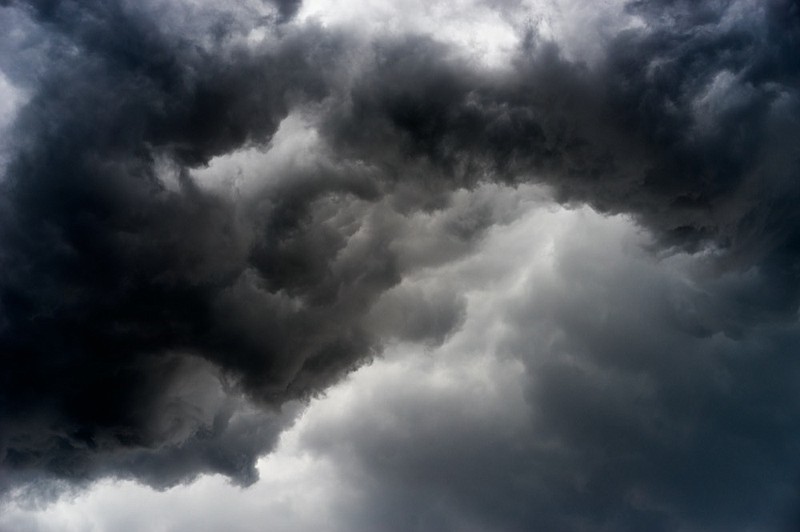rain cloud Feel cruel dangerous, storm cloud before a thunder storm storm weather tile cloud clouds tile / Getty Images
