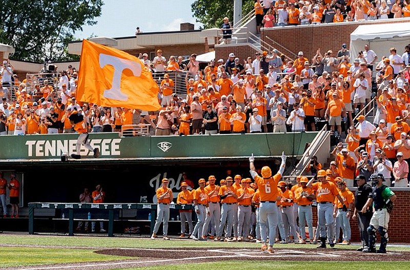 Tennessee Athletics photo / Tennessee's baseball team, which spent most of this past season ranked No. 1 before losing to Notre Dame in an NCAA tournament super regional, helped the athletic department to a No. 13 finish in the Learfield Directors' Cup standings.