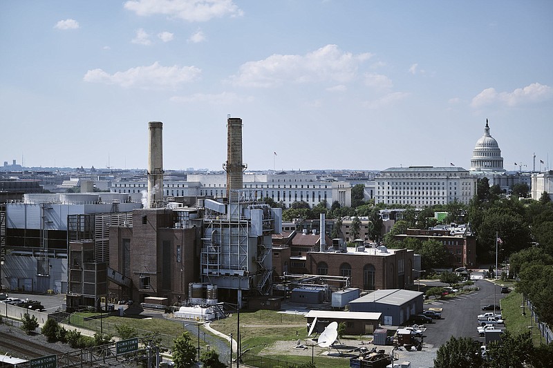 Photo by T.J. Kirkpatrick of The New York Times / The coal- and natural gas power plant that services the U.S. Capitol campus a few blocks away, in Washington, is shown on June 30, 2022. The Supreme Court on Thursday limited the Environmental Protection Agency's ability to regulate carbon emissions from power plants, dealing a blow to the Biden administration's efforts to address climate change.