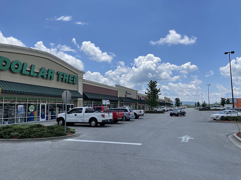 Photo by Dave Flessner / Alea Properties purchased the 49,000-square-foot shopping center near the Lookout Valley Walmart for more than $7 million as outside investors continue to buy into the growing Chattanooga market. The shopping center is pictured Tuesday.