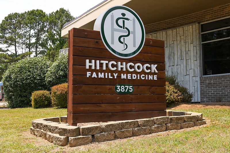 Staff photo by Olivia Ross / The current office of the Hitchcock Family Medical on Hixson Pike will be replaced with a bigger facility being built in a former Crazy Buffet restaurant site at 5104 Hixson Pike