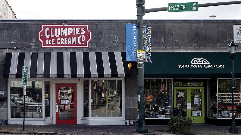 Staff file photo / Clumpies Ice Cream Co.'s Frazier Avenue location is among the stops on the Ice Cream Crawl in downtown Chattanooga July 15-17.