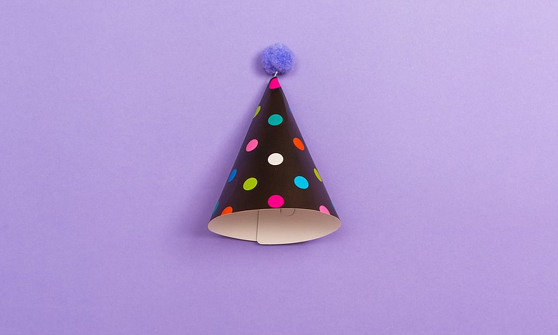 Getty Images / Birthday party hat tile