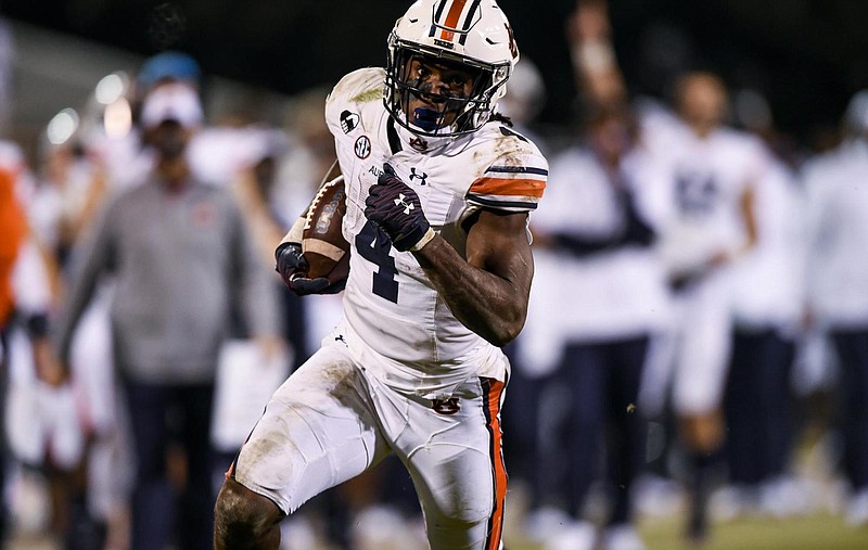 Auburn Athletics photo / Auburn junior running back Tank Bigsby has rushed for 1,933 yards during his first two years with the Tigers and is a preseason All-SEC selection.