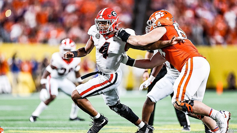 University of Georgia photo / Georgia senior outside linebacker Nolan Smith is eager to help retool a Bulldogs defense that had eight players drafted into the NFL.
