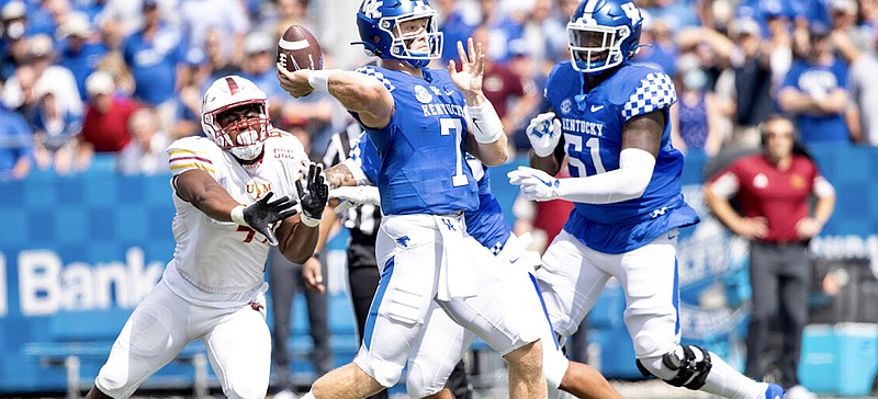 Kentucky Athletics photo / Kentucky quarterback Will Levis guided the Wildcats to a 10-3 record last season that included a Citrus Bowl topping of Iowa.