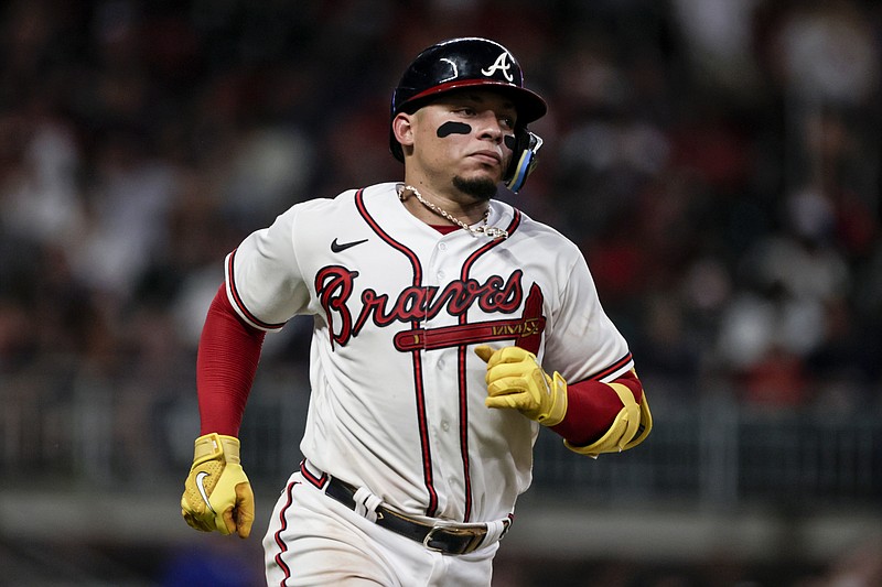 AP photo by Butch Dill / Atlanta Braves catcher William Contreras homered twice to help lead the way to a 6-2 win against the Arizona Diamondbacks on Saturday night.