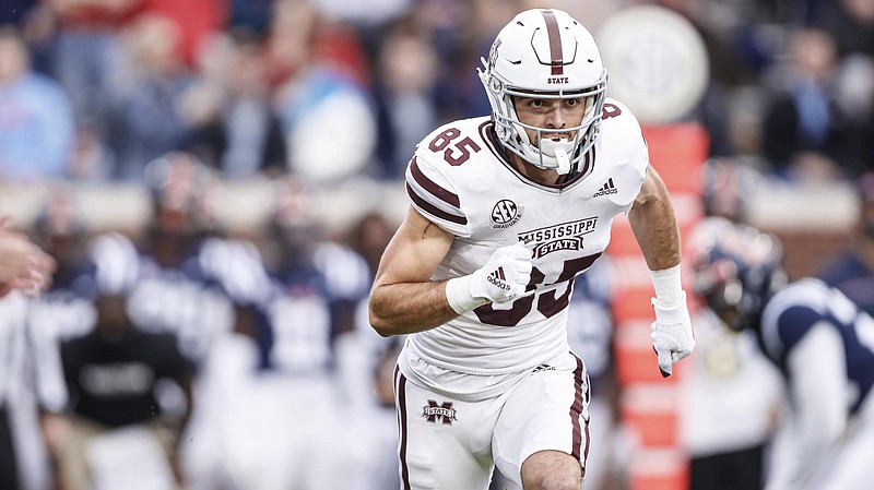 Mississippi State Athletics photo / Mississippi State sixth-year senior receiver Austin Williams was the male recipient of the SEC's 2021-22 Boyd McWhorter Scholar Athlete of the Year.