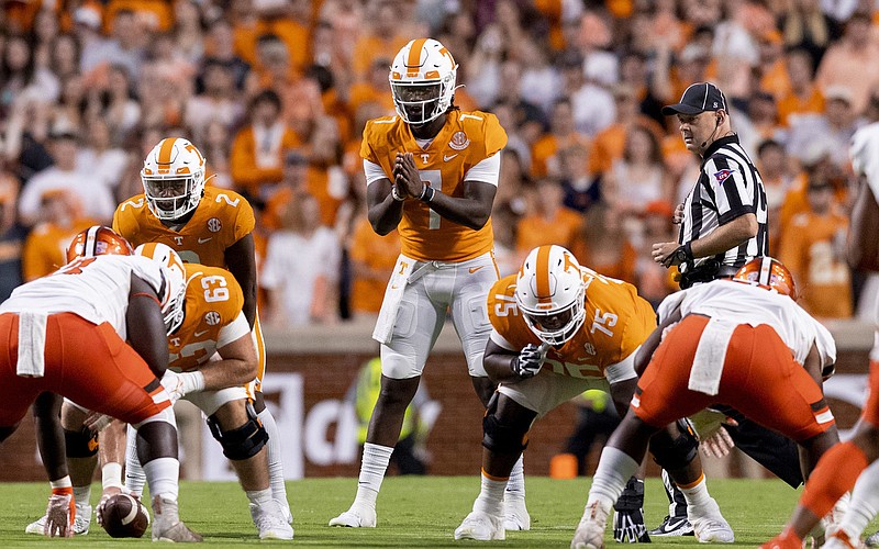 Tennessee Athletics photo by Andrew Ferguson / Tennessee quarterback Joe Milton III chose to return for a second season with the Volunteers despite losing the starting job early last September to Hendon Hooker.