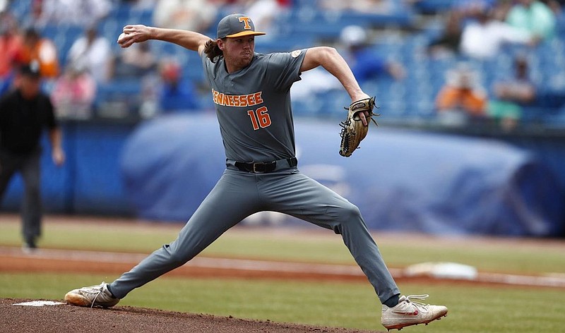 Tennessee Athletics photo / Former Cleveland High standout Camden Sewell, who went 7-1 this past season with a 2.52 earned run average, announced Tuesday that he would be returning to Tennessee.