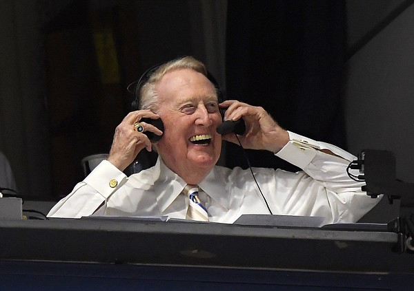 It's time for Dodgers baseball': late broadcasting legend Vin