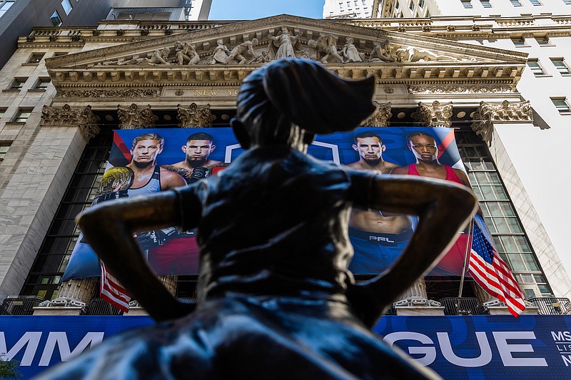 The New York Stock Exchange, Wednesday, Aug. 3, 2022, in New York. (AP Photo/Julia Nikhinson)