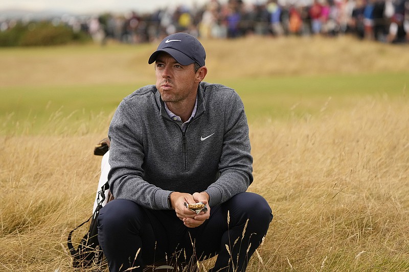 AP file photo by Gerald Herbert / Rory McIlroy, the PGA Tour player who has been most oustpoken in criticizing the LIV Golf series, hopes the FedEx Cup playoffs will at least temporarily return the focus to what happens on the course.