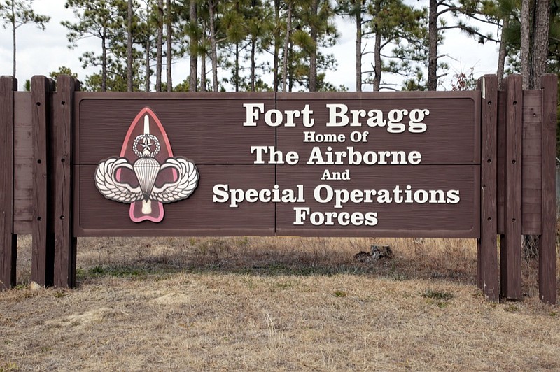 Fort Bragg is seen on Feb. 3, 2022, in Fort Bragg, N.C. (AP Photo/Chris Seward, File)