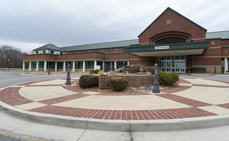 Staff Photo by Matt Hamilton / The Colonnade, seen in Ringgold on Jan. 19, 2021, is one city facility where residents said they would like to see budget cuts rather than a tax increase.