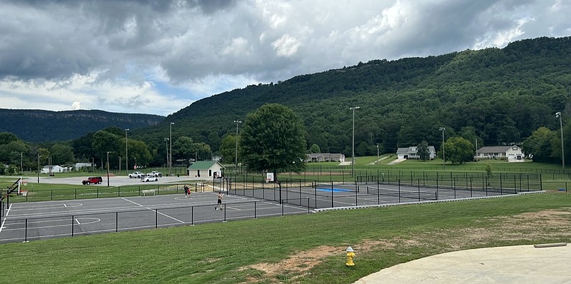 Contributed Photo by city of Soddy-Daisy / The tennis courts are one of many areas that received some needed updates and improvements in the South Park in Soddy-Daisy.