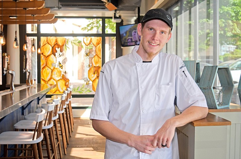 Staff Photo by Robin Rudd / Ross Feinman is executive chef at Tupelo Honey at Warehouse Row.